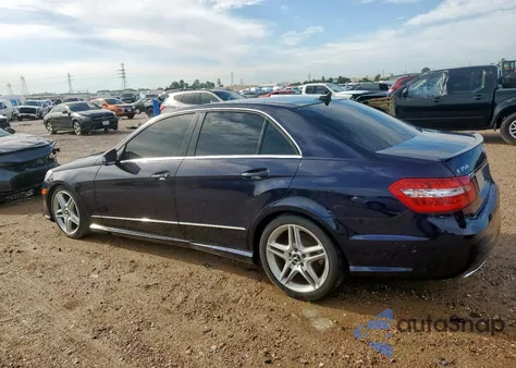 2011 Mercedes-Benz E 350 from USA, damaged, VIN WDDHF5GB9BA437956